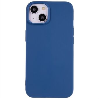 Voor iPhone 14 Smooth Matte Soft TPU Cover Schokbestendig Absorptie Flexibele telefoonhoes