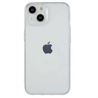 Voor iPhone 14 Telefoonbeschermende achterkant Ultradun transparant zacht TPU-hoesje met precieze lensuitsparing