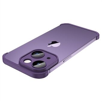 Voor iPhone 14 Flexibele TPU Phone Edge Case Shockproof Corner Raised Bezel Bumper Phone Cover