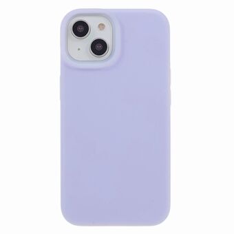 Voor iPhone 14 Jelly Liquid Silicone + PC Anti-drop telefoonhoes Anti- Scratch achterkant
