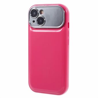 HYT Serie Voor iPhone 14 Hoesje Snoepkleur TPU Telefoonhoes met Lensframe (Precieze Uitsnijding)