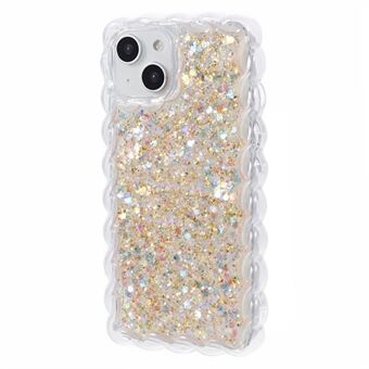 JTW Serie voor iPhone 14 TPU Case Sprankelende Glitters Epoxy Telefoonhoesje