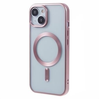 Voor iPhone 14 Matte TPU Hoesje Compatibel met MagSafe Magnetische Telefoon Cover