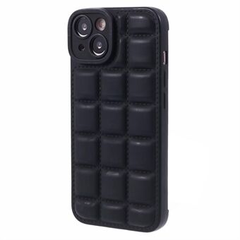 Voor iPhone 14 Beschermhoes Donzen Jas Textuur TPU Slanke Telefoonhoes