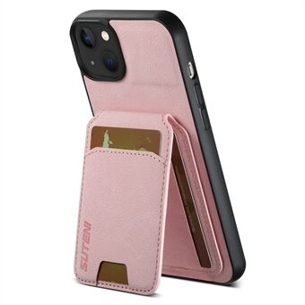 SUTENI H02 Voor iPhone 14 Hoes Litchi Textuur PU Leren Kaartsleuven Telefoonbeschermer