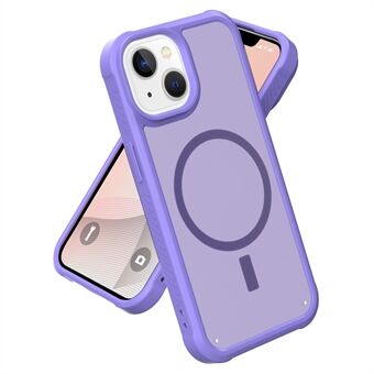 GW20 Voor iPhone 14 Magnetische Hoes Matte Afwerking Krasbestendige TPU+PC Telefoonhoes