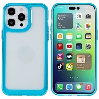 Voor iPhone 14 Pro 6.1 inch Anti-val PC + TPU Telefoon Case Scratch Mobiele Telefoon Beschermhoes: