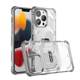 WLONS Explorer Serie Beschermhoes voor iPhone 14 Pro 6.1 inch Anti-Vingerafdruk Hybrid Cover Drop-Proof Telefoon Shell