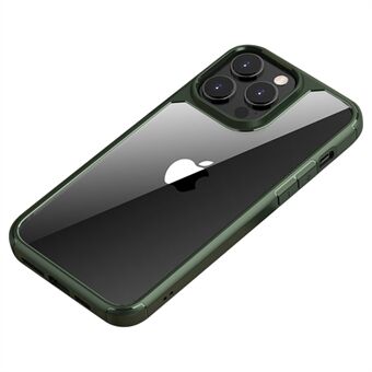 IPAKY anti- Scratch telefoonhoes voor iPhone 14 Pro 6,1 inch, valbestendig massief acryl + TPU-achterkant met airbagbescherming Ondersteuning draadloos opladen