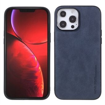 X-LEVEL schokbestendig telefoonhoesje voor iPhone 14 Pro 6.1 inch, Bojue-3-serie vintage stijl PU-leer gecoate TPU mobiele telefoon beschermende achterkant