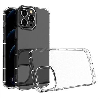 Kristalhelder telefoonhoesje voor iPhone 14 Pro 6,1 inch, anti-drop airbag Zachte TPU-beschermhoes