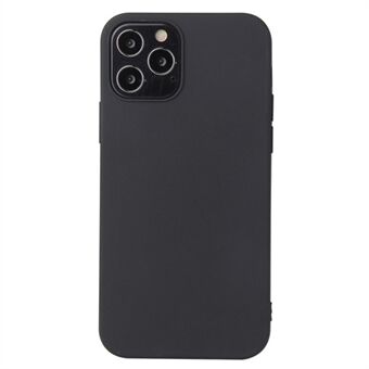 Voor iPhone 14 Pro 6.1 inch Flexibele TPU Telefoon Cover Matte Anti-drop Anti- Scratch Achterkant: