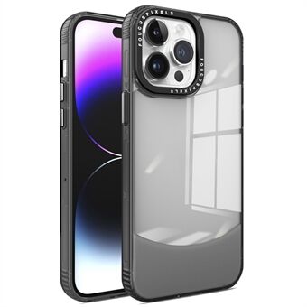 Voor iPhone 14 Pro Achterhoesje met Dubbele Kleur Anti-Kras TPU Telefoonhoesje