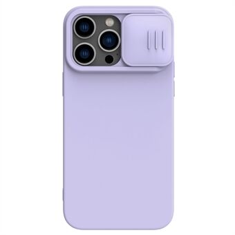 NILLKIN Voor iPhone 14 Pro 6.1 inch Slide Camera Cover PC + Siliconen Anti-drop Telefoon Case Compatibel met MagSafe