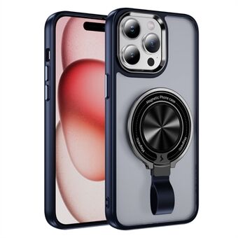 Voor iPhone 14 Pro Hoesje Draaibare Magnetische Kickstand TPU+PC Telefoonhoes