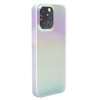 X-LEVEL Voor iPhone 14 Pro Hoes Aurora Laser PC+TPU Telefoon Schokbestendige Bescherming