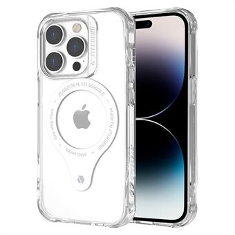 TLEGEND DX MAG Telefoonhoes van militaire kwaliteit voor iPhone 14 Pro, TPU + pc Anti-drop telefoonhoes met cameraframe Ondersteuning voor draadloos opladen