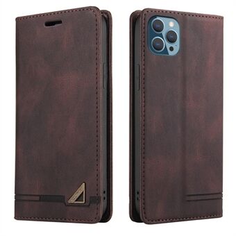 GQ.UTROBE 008 Serie Voor iPhone 14 Pro Scratch RFID Blocking Skin-touch Gevoel PU Leather Stand Portemonnee Telefoon Case