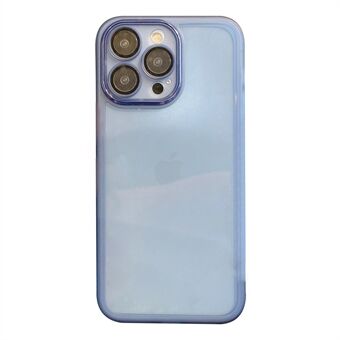 Voor iPhone 14 Pro Clear Phone Case Anti- Scratch TPU Cover met ingebouwde cameralensbeschermer