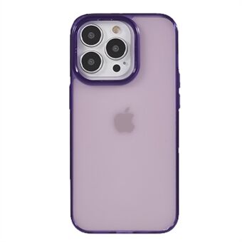 Voor iPhone 14 Pro TPU + acryl telefoonhoes Matte anti-vingerafdruk slanke beschermende telefoonhoes