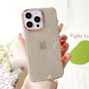 Voor iPhone 14 Pro Shell Pattern IMD Anti- Scratch Case TPU + PC Phone Cover
