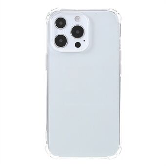 Voor iPhone 14 Pro Clear Phone Case Flexibele TPU Shockproof Corners Mobiele telefoonhoes