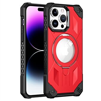 Kickstand Case voor iPhone 14 Pro Anti-drop magnetische telefoonhoes PC + TPU mobiele telefoonhoes