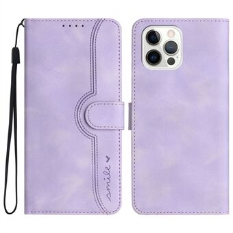 YX003 Voor iPhone 14 Pro bedrukte lederen telefoonhoes Anti-drop Wallet Stand Case