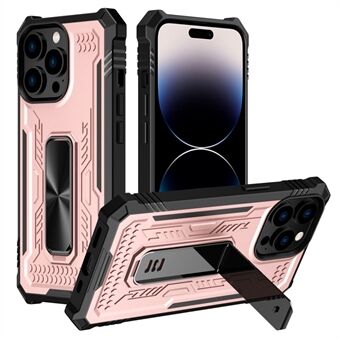 Telefoonstandaardhoes voor iPhone 14 Pro , TPU + pc schokbestendige mobiele telefoonhoes