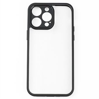 Voor iPhone 14 Pro PC + TPU transparante telefoonhoes Anti- Scratch telefoonhoes