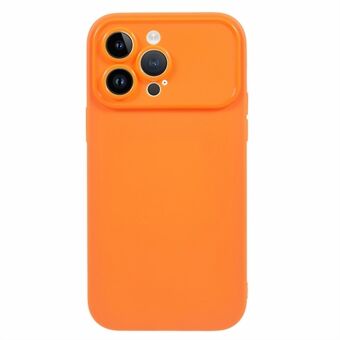 Voor iPhone 14 Pro Zachte TPU Telefoonhoes Matte Telefoon Achterkant Beschermhoes (Nauwkeurige Uitsparing Achterste Lens)