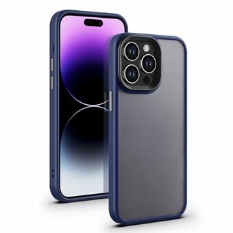 Voor iPhone 14 Pro Hoesje Telefoonhoesje Mat TPU+PC botsbestendige cover