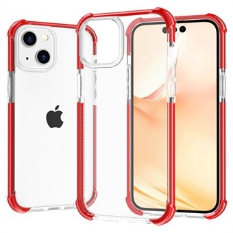 Voor iPhone 14 Plus 6.7 inch Lichtgewicht anti-drop acryl telefoonhoesje met verdikte vier hoeken schokbestendig helder telefoonhoesje