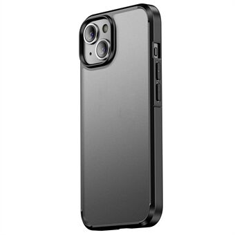 Voor iPhone 14 Plus Matte Series Schokbestendig Anti- Scratch Cover PC + TPU Telefoon Beschermhoes