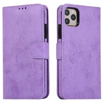 Voor iPhone 14 Plus Afneembare 2-in-1 Magnetische Portemonnee Stijl Case PU Leer Anti- Scratch Stand Telefoon Shell