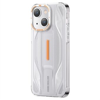 PQY Supercar-serie telefoonhoes voor iPhone 14 Plus, schokbestendige anti-drop TPU-telefoonbeschermhoes