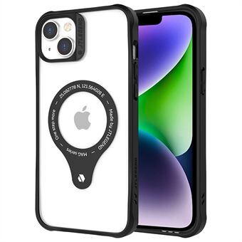 TLEGEND DX MAG telefoonhoes van militaire kwaliteit voor iPhone 14 Plus, schokbestendig TPU + pc-beschermende achterkant met cameraframe-ondersteuning Draadloos opladen