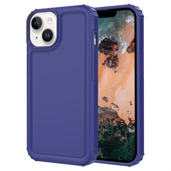 GW29 zachte TPU-telefoonhoes voor iPhone 14 Plus , verdikte beschermhoes in effen kleur
