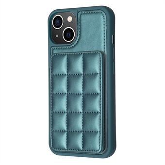 Style-BF24 voor iPhone 14 Plus Kickstand Case Kaarthouder PU-leer gecoate TPU-telefoonhoes