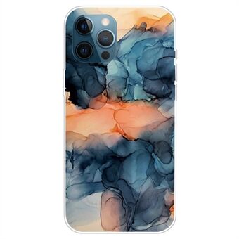 Voor iPhone 14 Pro Max 6.7 inch Marmer Ontwerp Abstract Patroon IMD Case Soft TPU Skin High Impact Phone Cover: