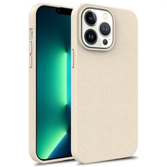 Voor iPhone 14 Pro Max 6.7 inch Starry Serie Eco Telefoon Case Biologisch Afbreekbaar Tarwe Stro + TPU Beschermende Matte Shell