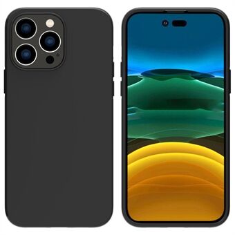 Voor iPhone 14 Pro Max 6,7 inch Zachte TPU Matte afwerking Coating Telefoonhoesje Lichtgewicht achterkant