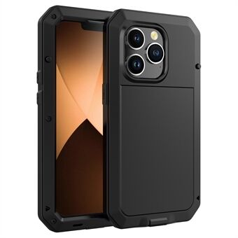 Voor iPhone 14 Pro Max 6.7 inch Volledige Dekking Telefoon Case stofdicht Drop-proof Beschermhoes met Gehard Glas Screen Protector