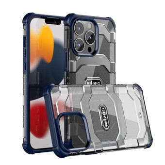 WLONS Explorer Serie Anti-Vingerafdruk Case voor iPhone 14 Pro Max 6.7 inch TPU + PC Hybrid Cover Anti-Drop Telefoon Protector