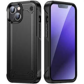 Voor iPhone 14 Pro Max 6.7 inch Militaire Grade Anti-val Cover PC + TPU Anti-vingerafdruk Mobiele Telefoon Case Protector: