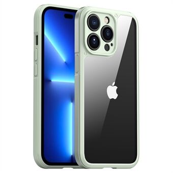 IPAKY Voor iPhone 14 Pro Max 6.7 inch Anti-vingerafdruk Afneembare 2-in-1 Telefoon Case Hard PC + TPU Telefoon Cover