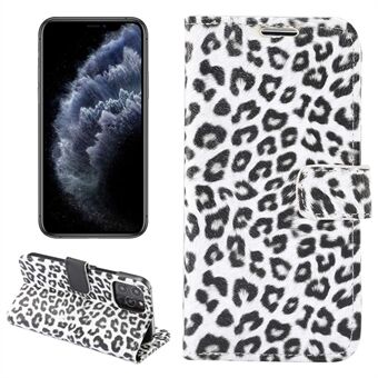 Voor iPhone 14 Pro Max 6.7 inch Luipaard Patroon PU Lederen Telefoon Volledige Bescherming Case Flip Stand Portemonnee Schokbestendig Cover: