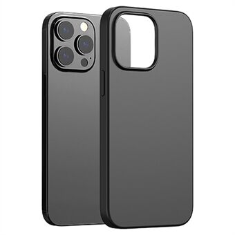 AZEADA voor iPhone 14 Pro Max 6.7 inch Kleur Serie Ultradunne Siliconen Telefoonhoes Schokbestendig Beschermende Achterkant