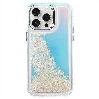 Voor de iPhone 14 Pro Max Cover Stijlvolle Stromende Kralen PC+TPU Telefoonhoes