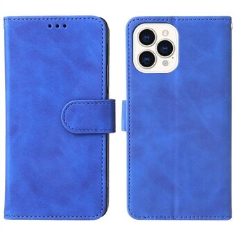 Voor iPhone 14 Pro Max Skin-touch Feeling PU Leather Case Stand Wallet Volledige bescherming Innerlijke TPU Phone Cover: